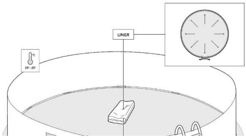 GRE KITPR303W - ASSEMBLY OF THE PVC LINER: EXTENDING THE LINER: - 1
