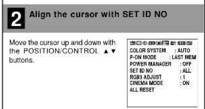 NEC PlasmaSync 50VP2 - ID Number Setting (SET ID NO) - 2