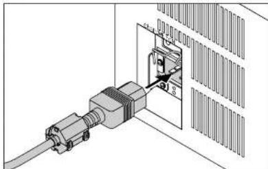 NEC MultiSync SX6000 - Connecting the Power Cable and Turn on the Projector - 1
