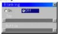NEC MultiSync SX6000 - Blanking - 1