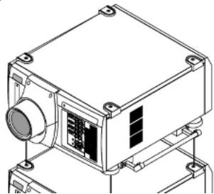 NEC MultiSync SX6000 - Setting up for Double or Triple Stacking in Link Mode - 1