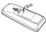 NEC DV11 - ■ How to set batteries - 1