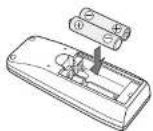 NEC DV11 - ■ How to set batteries - 2