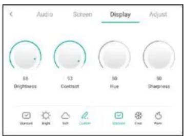 AG Neovo IFP-8603 - Display Menu - 1