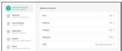 AG Neovo IFP-8603 - Configuring System Settings - 1