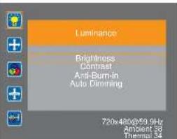 AG Neovo PO-55H - Using the OSD Menu - 2