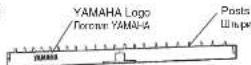YAMAHA YV-3910M - Confirmation of packing contents Проверка содержимого комплекта - 8