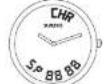 Rado Captain Cook R32128202 - CHR SP: Stopwatch with intermediate times (SPLIT) Select function 4 - 1