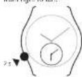 Rado True Secret R27107742 - Activating setting mode - 1