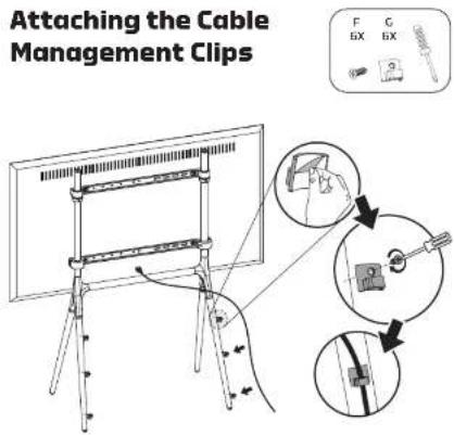 Gabor FPS-M - Attaching the Security Clamps to a Concrete Wall or Concrete Blocks - 6