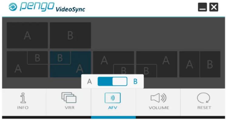 Pengo VideoSync Grabber Box - c. AFV Setting - 1
