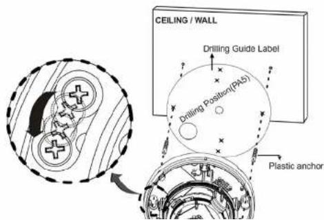 REVO REVDN700E-2 - INSTALLATION – INDOOR DOME - 1