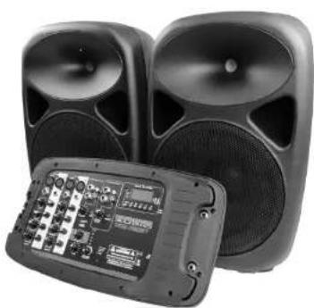 Nady PAS-300BT - PAS-300BT Portable Sound System - 1
