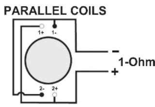 Maxxsonics RWM252 - DVC 2-Ohm Coil Wiring - 1