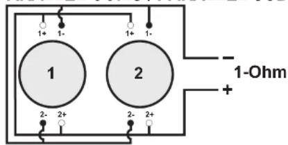 Maxxsonics RWM252 - DVC 4-Ohm Coil Wiring - 2