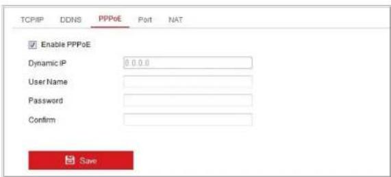 Hikvision DS-2XM6222G0-IM/ND - Configure PPPoE Settings - 1