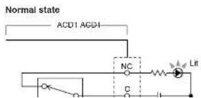 YAMAHA ACD1 - FAULT OUTPUT connector - 1