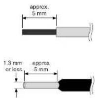 YAMAHA ACD1 - ● Cable preparation - 2