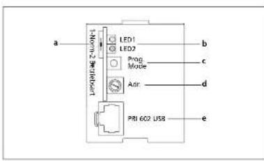 JUNG SIAMES5 - Bus call button module - 1