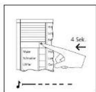 JUNG SIAMCD5W - Programming – manual Door call to Jung indoor station - 7