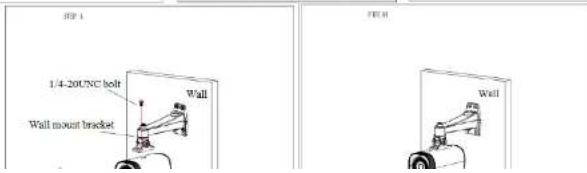 SEP 1 1/4-200NC bolt Wall Wall mount bracket FEBH Wall
