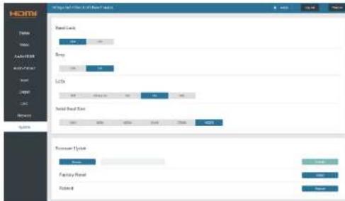 BZBGear BG-UM88-100M - ■ System Page - 1