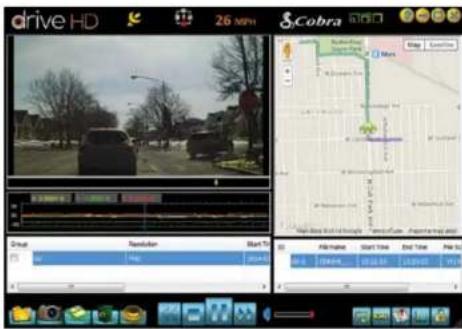COBRA CDR 840C - Using Cobra's Dash Cam Software - 1