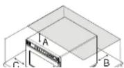 ACP HDC18Y2 - OVEN CLEARANCES - 1