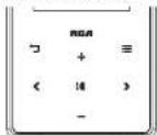 RCA Opal M6316 - Audible playback controls - 1
