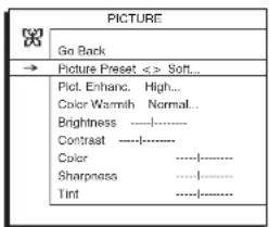 RCA 32V524T - Using the TV's Menu System - 1