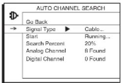 RCA 32V524T - Using the TV's Menu System - 2
