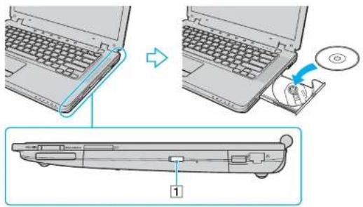 SONY Vaio VGN-CR507 - Using the Optical Disc Drive - 1