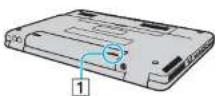 SONY Vaio VGN-NR385 - Removing the Battery Pack - 1