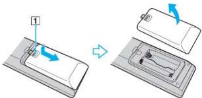 SONY Vaio VGN-AW235 - Before you use the remote commander - 1