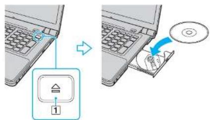SONY Vaio VGN-AW235 - Using the Optical Disc Drive - 1