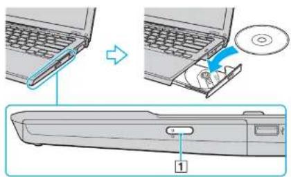 SONY Vaio VGN-SR29X - Using the Optical Disc Drive - 1