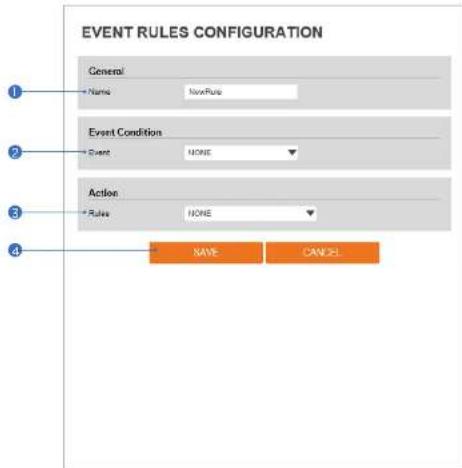 Digital Watchdog MegaPix DWC-MF5WI8TW - Event Rules Configuration - 1