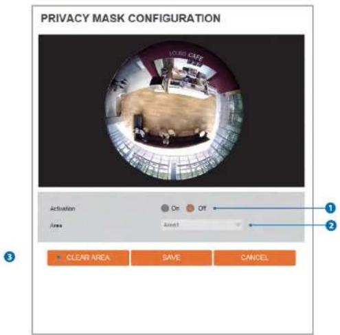 Digital Watchdog MegaPix CaaS DWC-PVF5M1TIRC6 - Privacy Mask Configuration - 1
