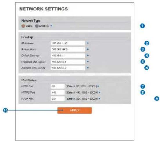 Digital Watchdog MegaPix CaaS DWC-PVF5M1TIRC6 - Network Settings - 1
