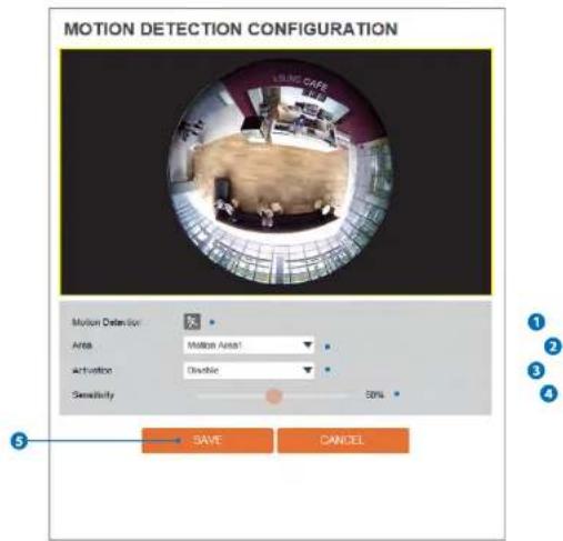 Digital Watchdog MegaPix CaaS DWC-PVF5M1TIRC6 - Motion Detection Configuration - 1