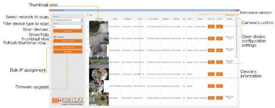 Digital Watchdog MegaPix CaaS DWC-MB44WI650C6 - Network setup - DW IP Finder™ - 1
