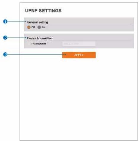 Digital Watchdog MegaPix DWC-MVA2WiAT - UPNP Settings - 1