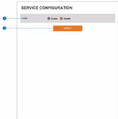 Digital Watchdog MegaPix DWC-MVA2WiAT - Setup - Security Setup Service Configuration - 1