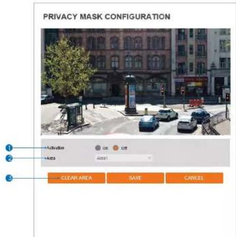 Digital Watchdog MegaPix DWC-MVA2WiAT - Setup - Video & Audio Setup Privacy Mask Configuration - 1
