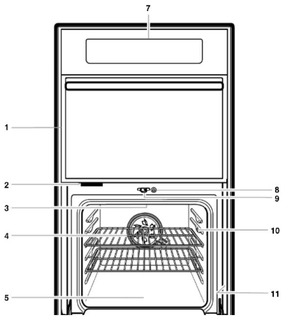 KITCHENAID KEMC308KWH - PARTS AND FEATURES - 1