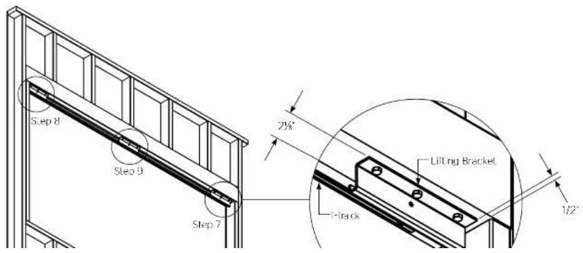 DA-LITE Flex Plex 29537 - Installation (continued) - 1
