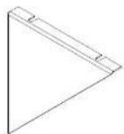 DA-LITE Flex Plex 29534 - Included Parts and Hardware - 11