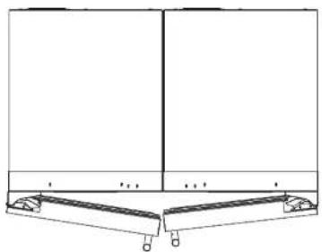 U-Line 2224RGL13B - Side-by-Side Installation - 1
