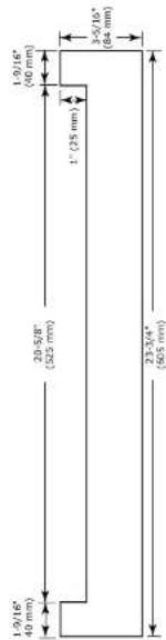 U-Line 2224R - PREPARE AND INSTALL INTEGRATED GRILLE (PLINTH STRIP/BASE FASCIA) - 2