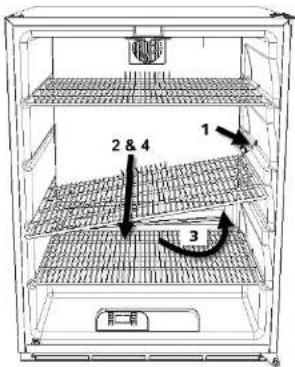 U-Line ADA24R13B - WIRE SHELF REMOVAL AND INSTALLATION - 1